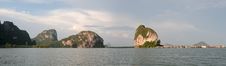 Thailand  Phang Nga - Panorama Royalty Free Stock Photography