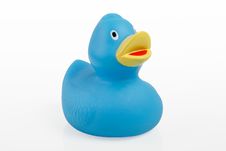 Rubber Blue Duck Royalty Free Stock Image