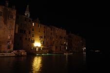 Rovinj Night Royalty Free Stock Image Rovinj Night Royalty Free Stock Image
