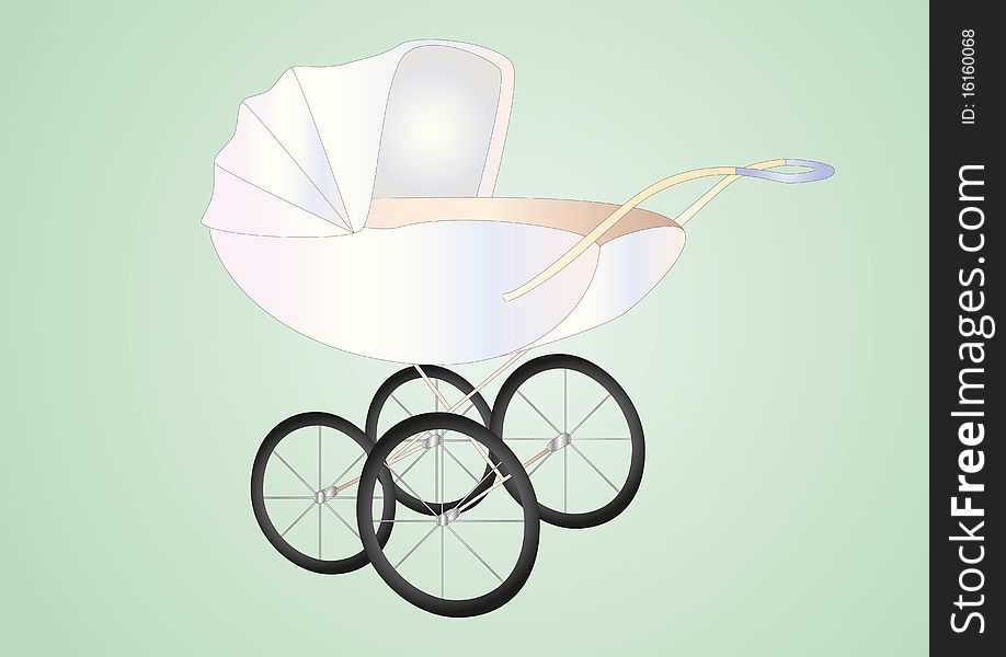 Antique Baby Buggy