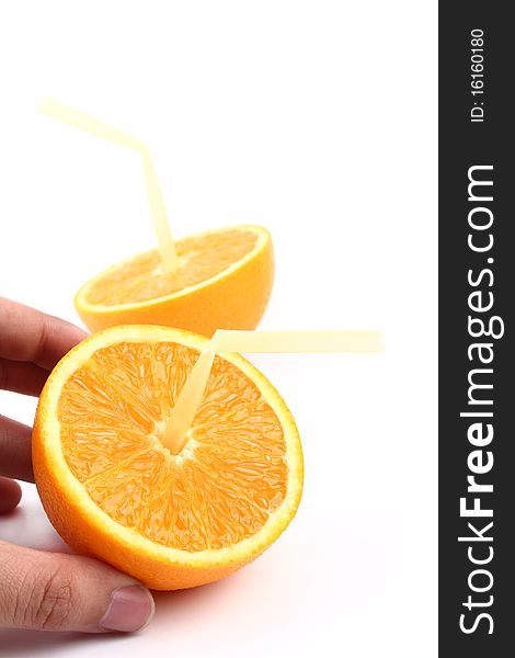 The Concept Of 100 Fresh Orange Juice