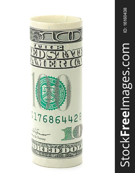 Dollar White Background