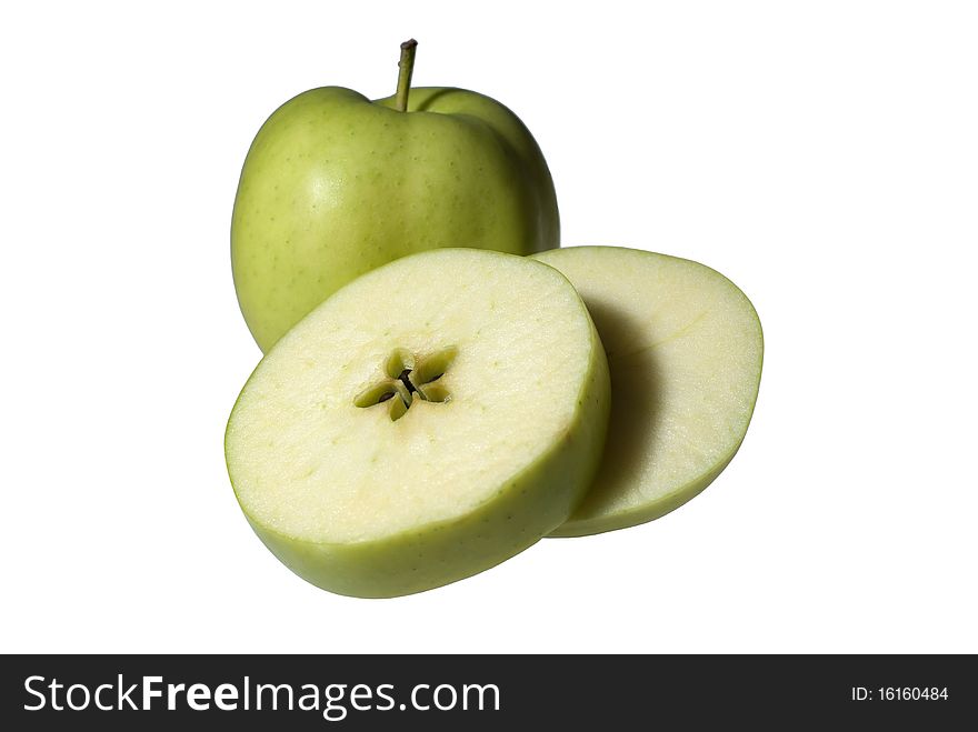 Two Green Apples