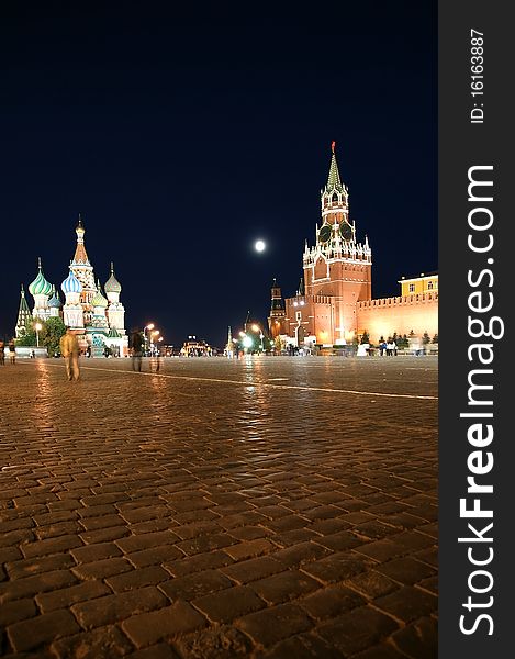 Red Square At Night