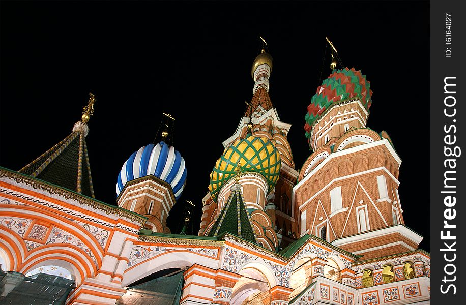 Moscow At Night, Russia, Red Square