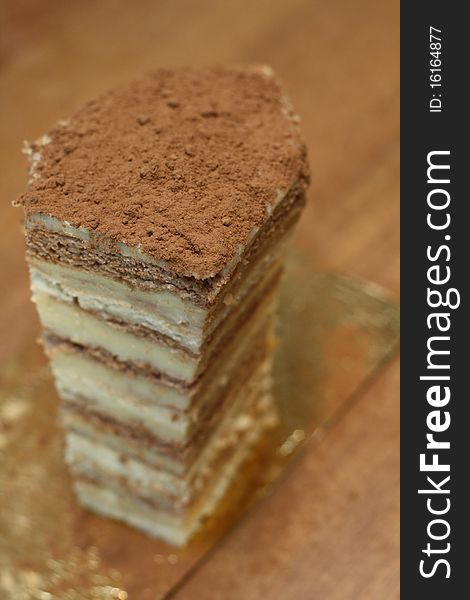 Piece Of Delicious Cake Napoleon