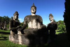 Buddha Lao Royalty Free Stock Photography