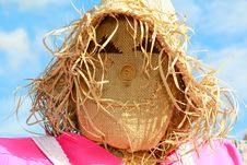 Lady Scarecrow Royalty Free Stock Photography Lady Scarecrow Royalty Free Stock Photography
