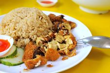 Vegetarian Chicken Rice Royalty Free Stock Image Vegetarian Chicken Rice Royalty Free Stock Image
