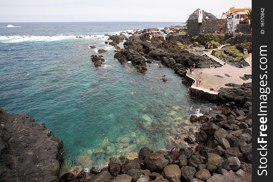 Coast of the Canary Islands,Tenerife, Spain