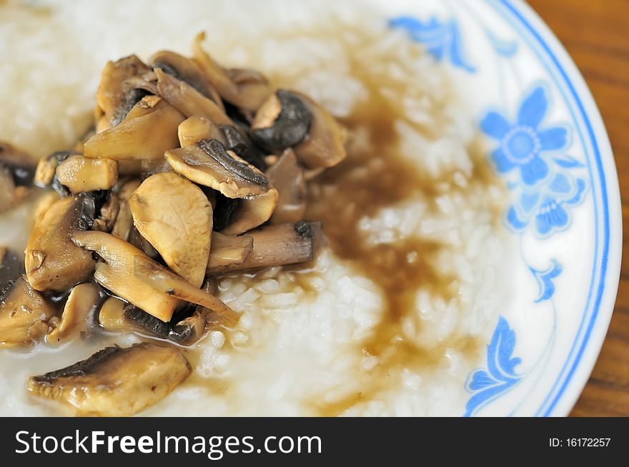 Asian Style Porridge