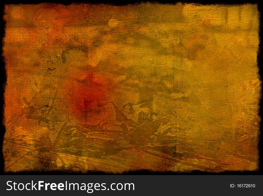 A grunge background with space for text or image