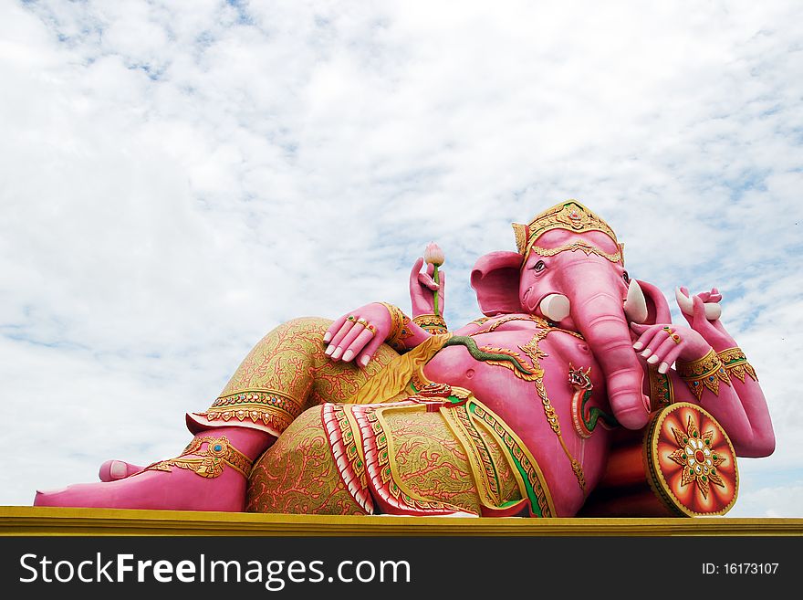 Big Sculptures of Ganesha, Thailand. Big Sculptures of Ganesha, Thailand