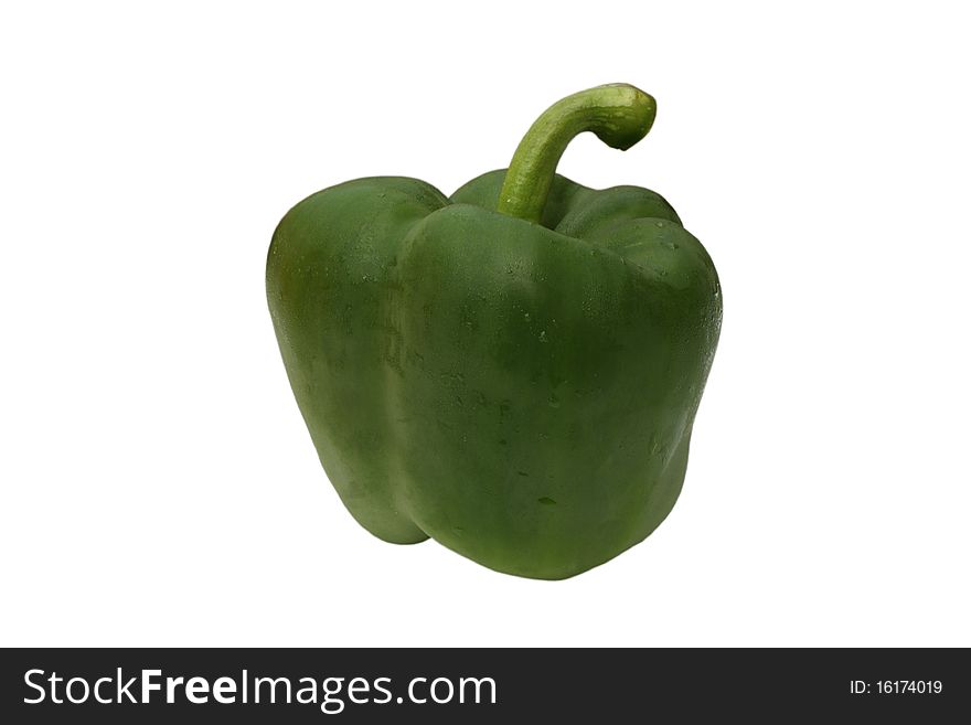 Green pepper.