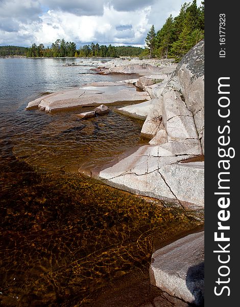 Ladoga lake, North of Russia. Ladoga lake, North of Russia.