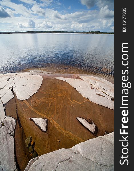 Ladoga lake, North of Russia. Ladoga lake, North of Russia.