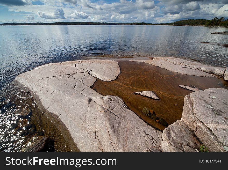 Ladoga lake, North of Russia. Ladoga lake, North of Russia.