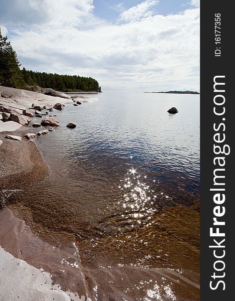 Ladoga lake, North of Russia. Ladoga lake, North of Russia.