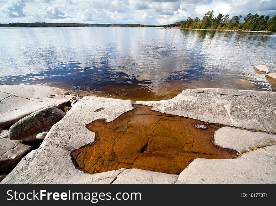 Ladoga lake, North of Russia. Ladoga lake, North of Russia.