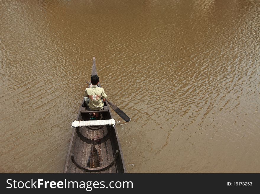 Boy In A Boat