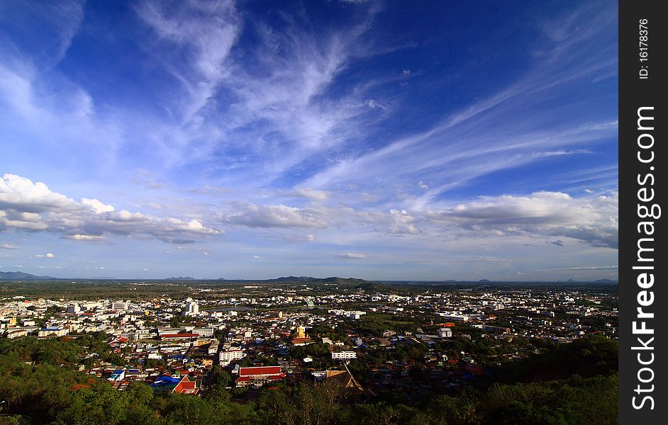 Landscape view village Nakhon Sawan, Thailand. Landscape view village Nakhon Sawan, Thailand