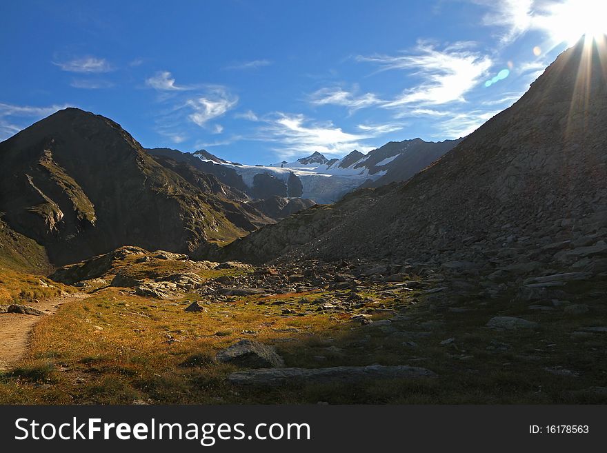 Valle Umbrina sunrise