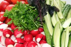 Fresh Vegetables Royalty Free Stock Photo