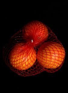 Three Oranges Royalty Free Stock Photos Three Oranges Royalty Free Stock Photos