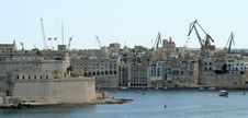 Industrial Valetta Royalty Free Stock Photography