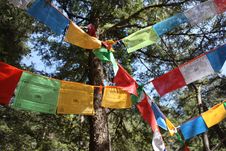 Tibetan Prayer Falgs Stock Image Tibetan Prayer Falgs Stock Image