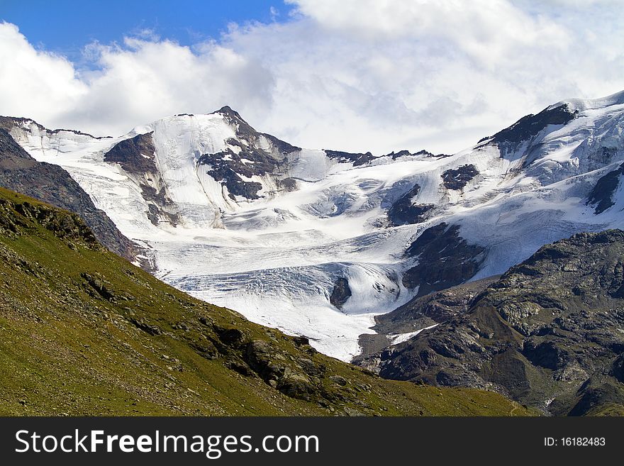 Forni glacier in Alta Valtellina