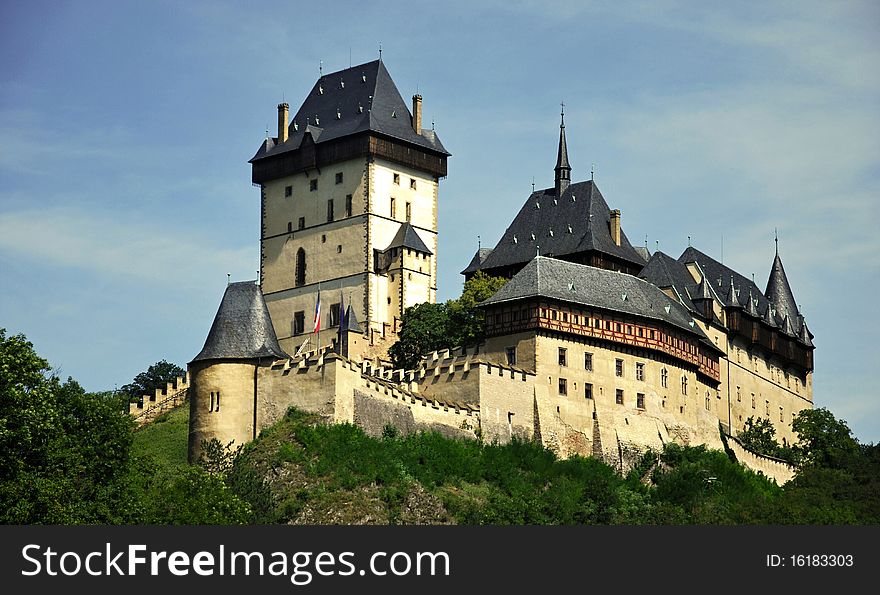 Lovely old castle in Czech republic. Lovely old castle in Czech republic