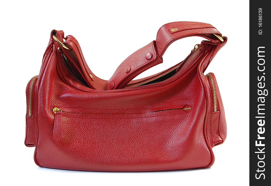 Female Red Bag