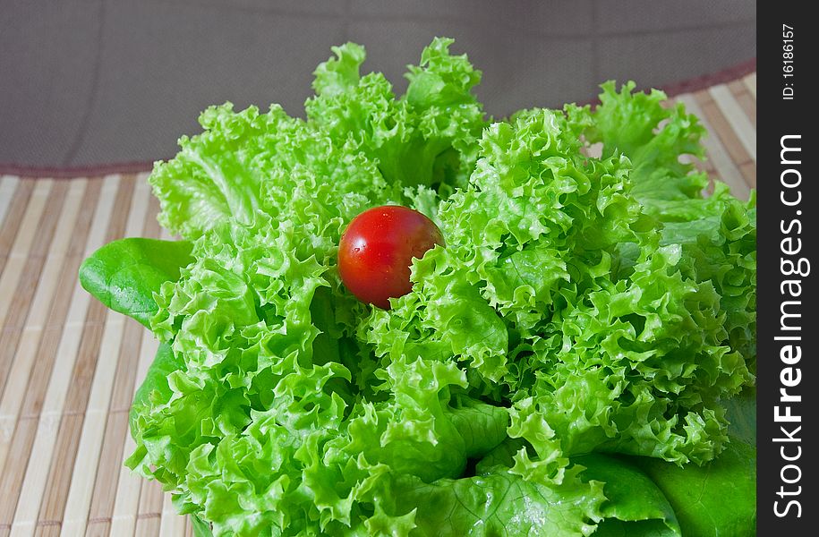 Assortment of fresh vegetables for salad. Assortment of fresh vegetables for salad