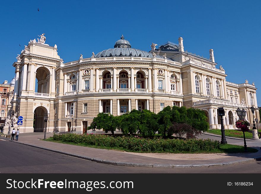 Opera Theater In Odessa