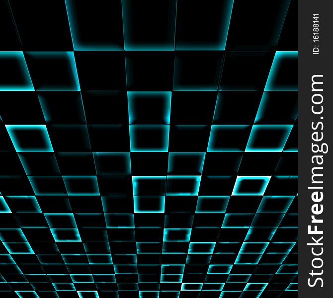 Abstract dark background from squares. Abstract dark background from squares