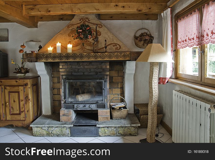 Interior Of A Cabin