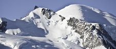 Views Of Mont-Blanc Stock Photos