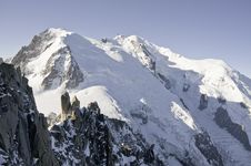 Views Of Mont-Blanc Stock Photos