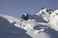 Views Of Mont-Blanc Royalty Free Stock Image