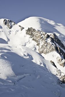 Views Of Mont-Blanc Stock Photo