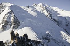 Views Of Mont-Blanc Stock Photography