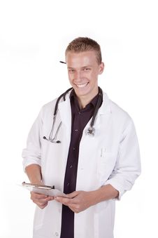 Happy Doctor Royalty Free Stock Photography Happy Doctor Royalty Free Stock Photography