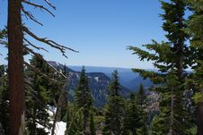 Lassen Park From Above Stock Photography