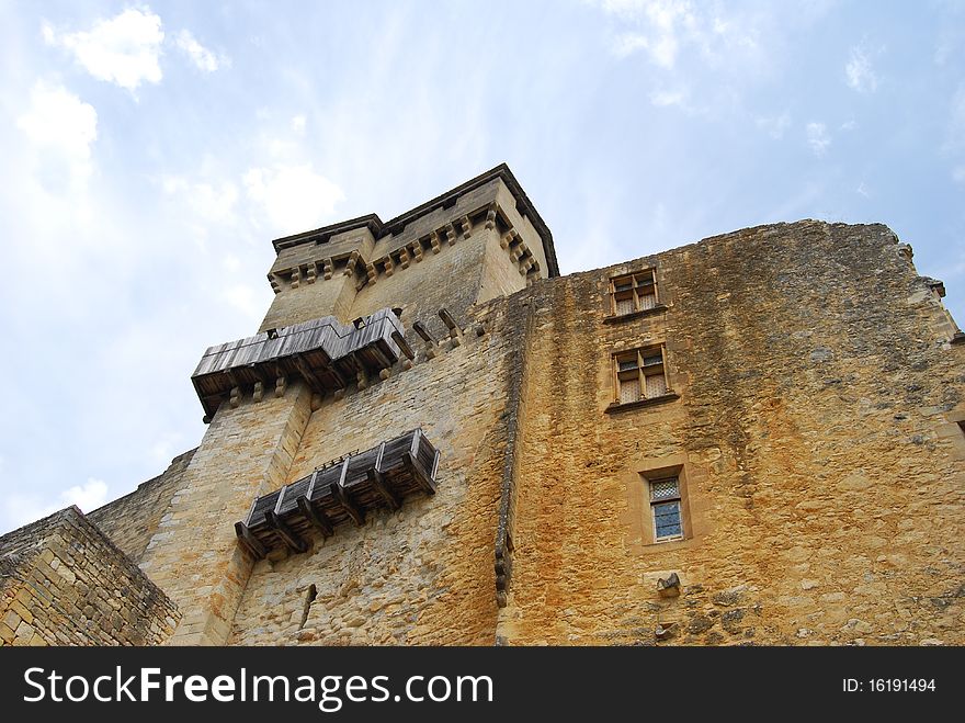 Medieval Castle of Castelnaud (Perigord, France). Medieval Castle of Castelnaud (Perigord, France)
