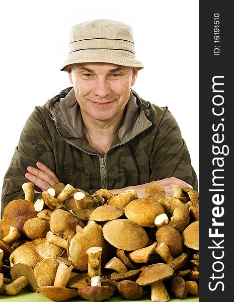 Habitual Gatherer Of Mushrooms