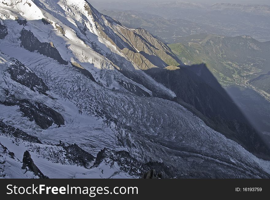 Glacier Des Bossons