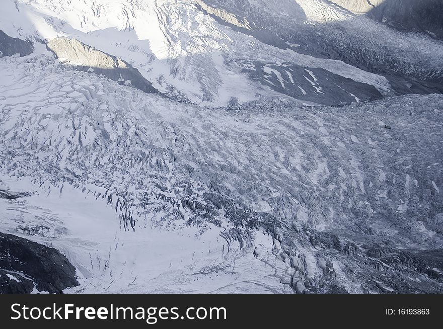 Glacier Des Bossons