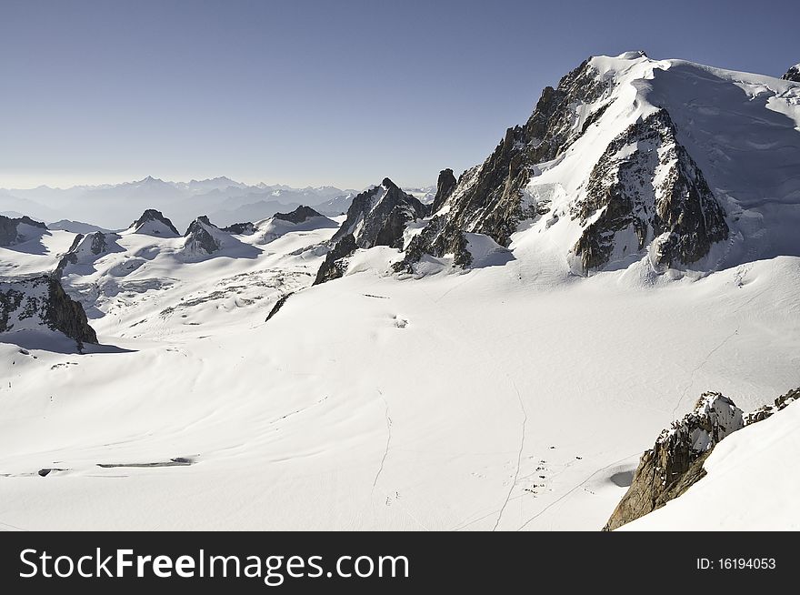 Views From L  Aiguille Du Midi