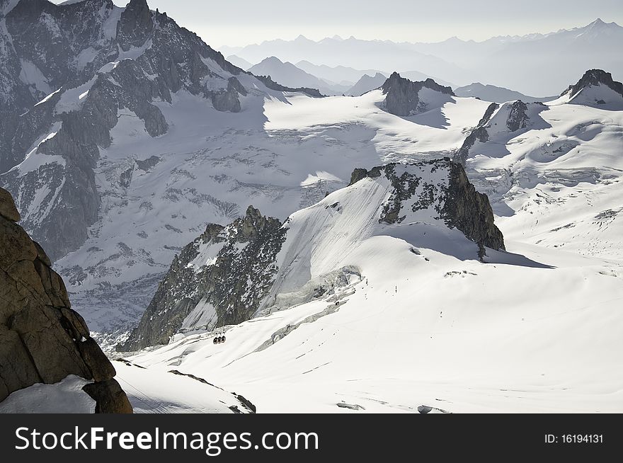 Views From L  Aiguille Du Midi